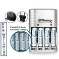 thumbnail image 1 of Ultra Hi Capacity 4AA Battery & 110/240V Charger For Nikon Coolpix L120, 1 of 4