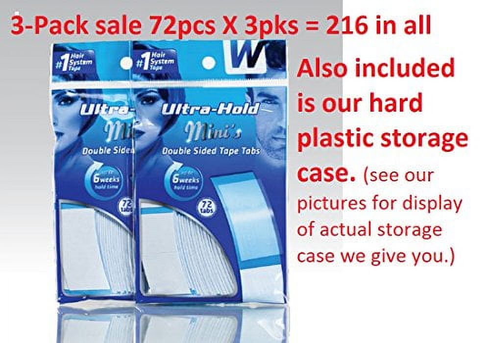 Ultra Hold Adhesive With Brush By WALKER TAPE - 0.5oz Hair Styling