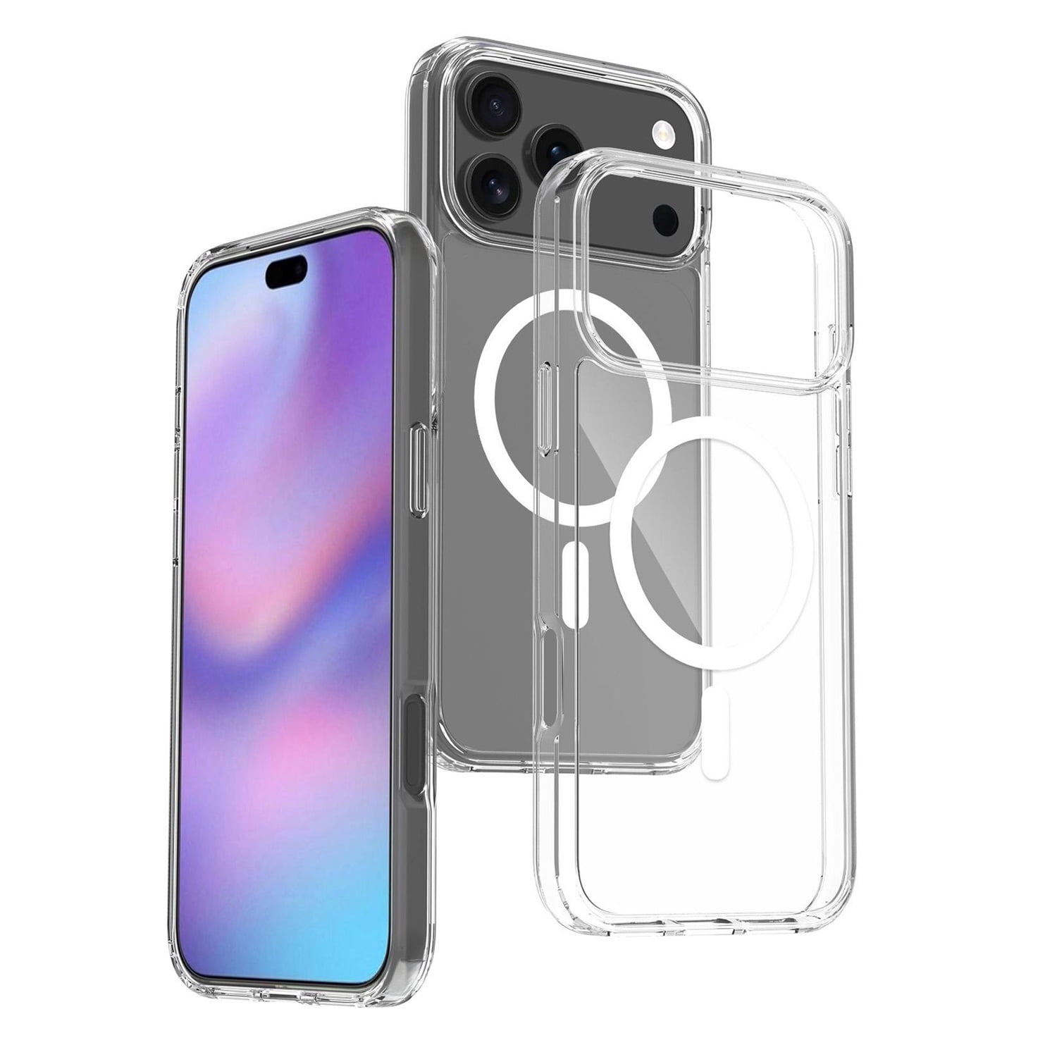 Ultra Hybrid Case with Magsafe for iPhone 17 Pro Max - Transparent