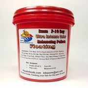 Ultra Intense Color Enhancing -3mm Floating Discus, Red Parrot Pellets 500g / 1.1-lbs