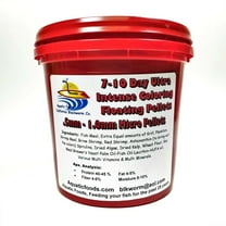 Ultra Intense Color Enhancing .5mm-1mm Floating Pellets for Discus, Cichlids, All Tropical Fish…500g / 1.1-lbs