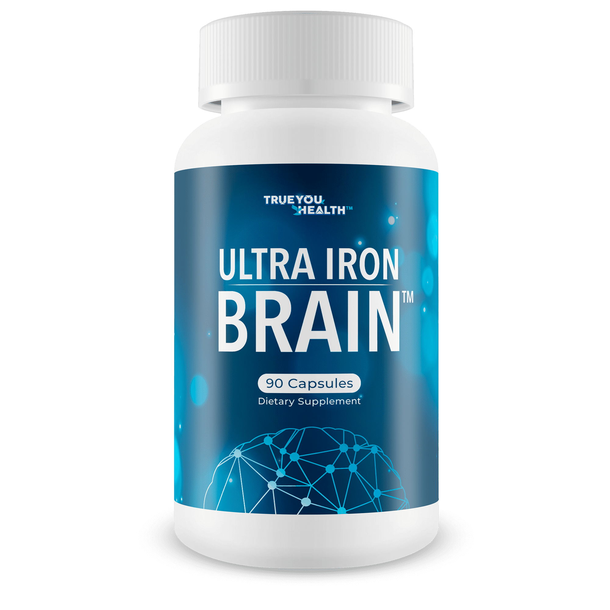 Ultra Iron Brain - Improved Memory Formula - Our Best Iron Brain Cognitive Support Supplement - Advanced Brain Booster Focus Supplement - Mental Alertness & Focus Supplements - Mental Focus Vitamins