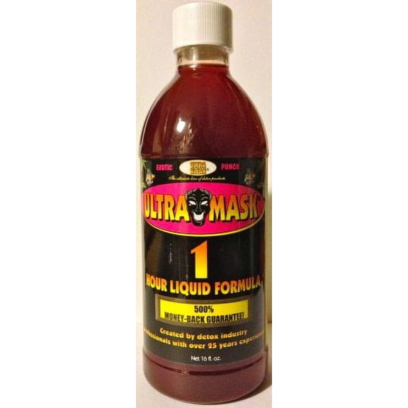 Ultra Klean Ultra Mask - One Hour Liquid Formula 16 fl oz Detox (Mandarin Orange)