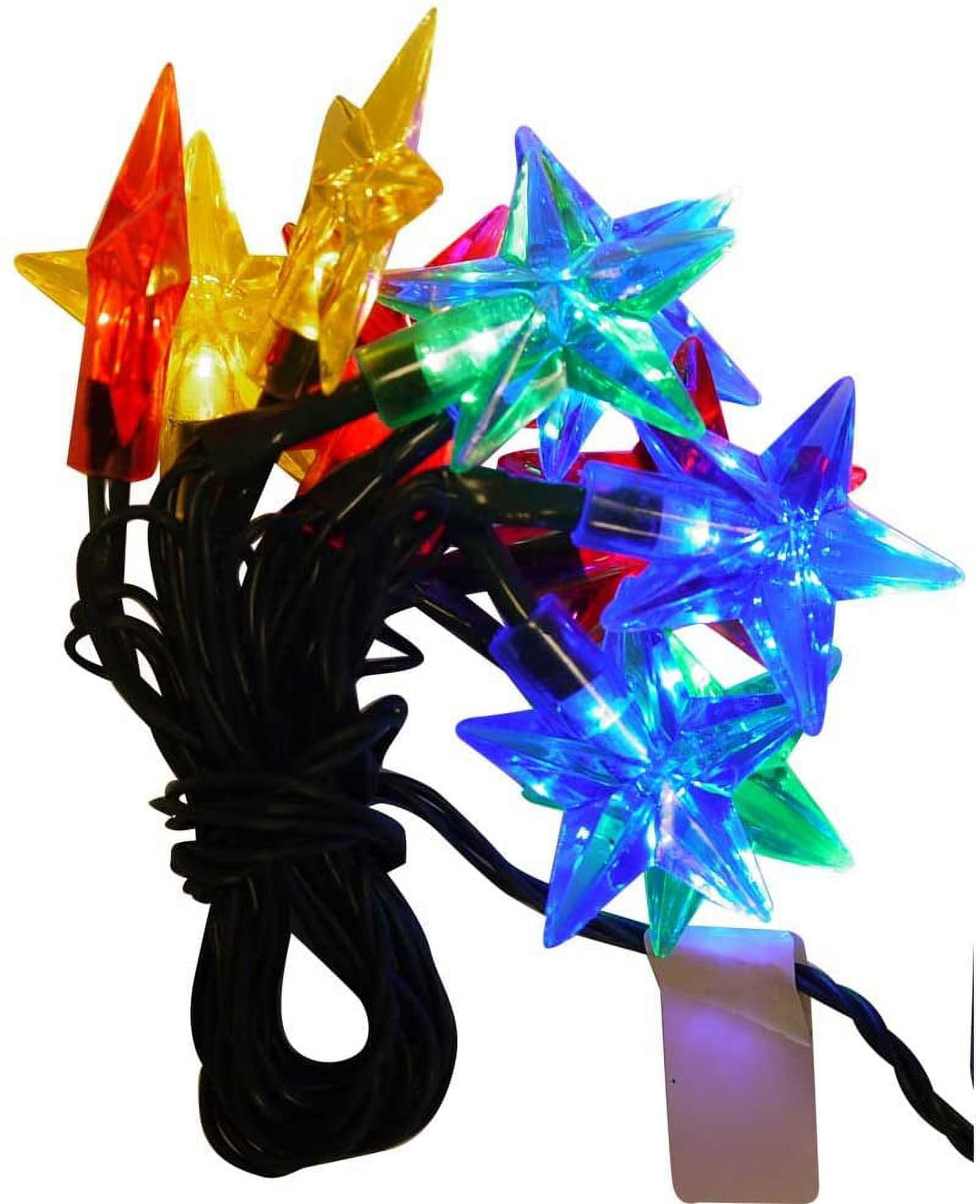 Ultra LED Battery Operated Star Twinkle Light String, 3.5 Feet 3.5