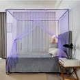 thumbnail image 1 of Ultra Large Bed Net  1 Openings Screen Netting Bed Canopy Circular Curtain for Single to King Size Beds Easy to Install Hanging Kit, 1 of 11