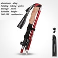 thumbnail image 1 of Ultra-Light 6061 Aluminum Alloy Trekking Pole - Foldable Hiking Stick for Outdoor Adventures, 1 of 6