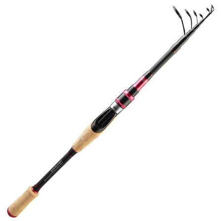 Ultra-Light Carbon Fiber Mini Portable Telescopic Fishing Rod For Travel Outdoor