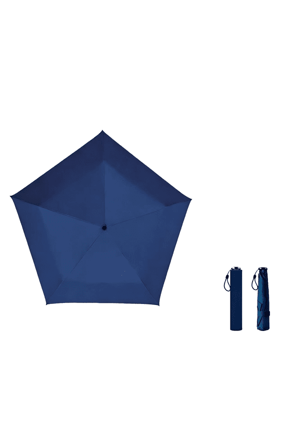 Ultra Light Compact Foldable Pocket Umbrella, UPF 50+ UV Protection Sun & Rain Dual Use Portable Travel Parasol for Commuting, Beach, Hiking & General Outdoor Activities