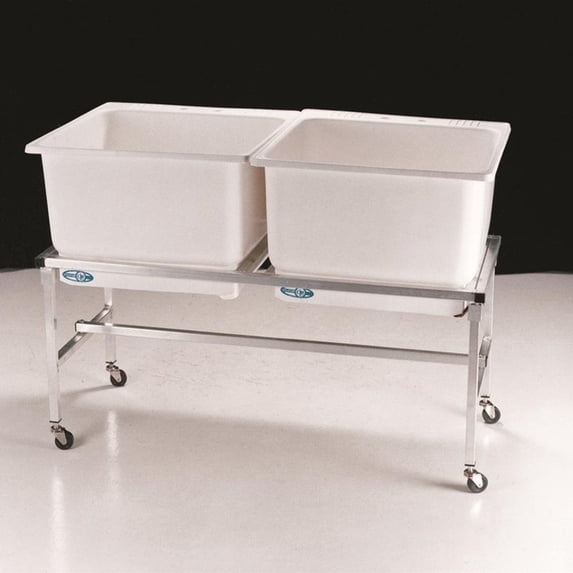 Ultra-Light Double Rinse Tub Laundry Sinks