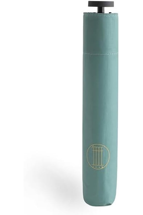 Ultra-Light Mini Pocket Umbrella, Manual Open Compact Rain Shade for Purse & Backpack, Wind Resistant Black Travel Gear