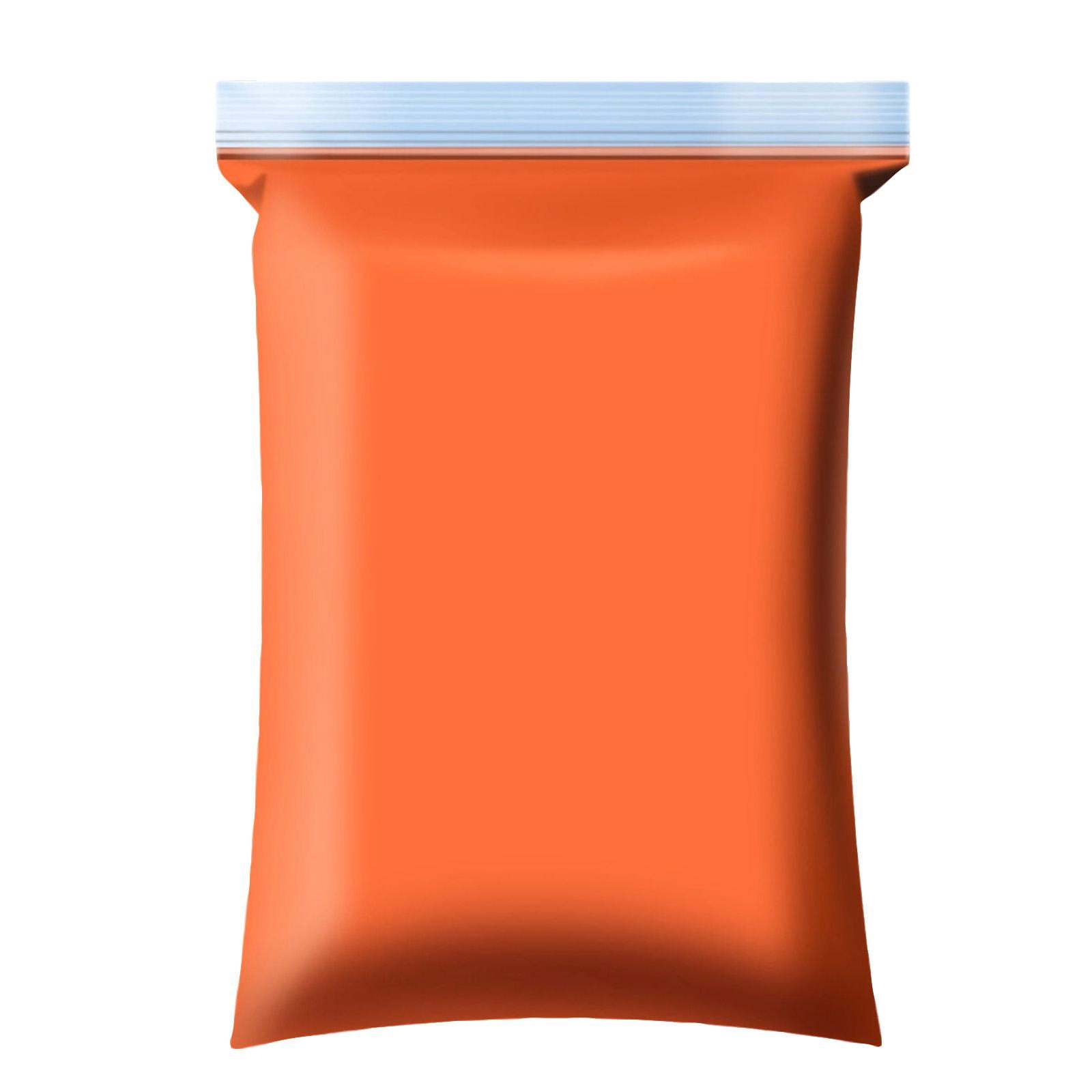 Ultra Light Modeling Clay, Orange Air Dry Clay for Crafts, DIY Projects, Art Activities - Non-Toxic, Soft Clay for Sculpting, Modeling, School Projects, Home Decor