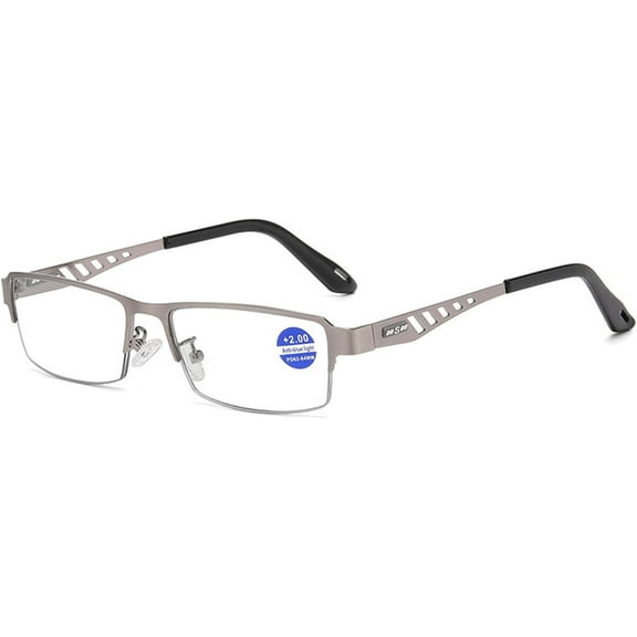 Ultra-Light Multi-Focal Photochromic Reading Glasses, Color-Changing Anti-Blue Light Glasses, Ultra Lightweight