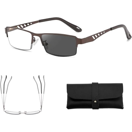 Ultra-Light Multi-focal Photochromic Reading Glasses, Ifantastics Glasses Near And Far Sight, Ultra Lightweight