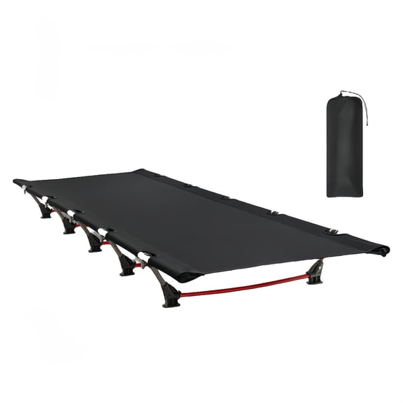 Ultra-Light Portable Camping Cot, Easy Assemble and Fold Tent Bed, Compact for Travel, Spacious Comfortable Waterproof Breathable Design for Camping, Hiking, Supports 330 Pounds