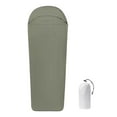 thumbnail image 1 of Ultra-Light Sleeping Bag Liner for Adults - 4.51oz Travel Sleep Sack, Full-Length Camping Sheet for Backpacking, Hostels, Hotels & Easy Care Machine Washable, 1 of 7
