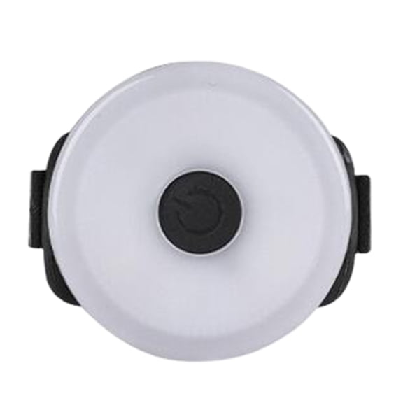 Ultra Lightweight Battery Powered Bicycle Tail Light in White; Multiple Warning Modes; Water Resistant; Easy to Install on Seatpost or Backpack; Ideal for Mini Mountain Bikes