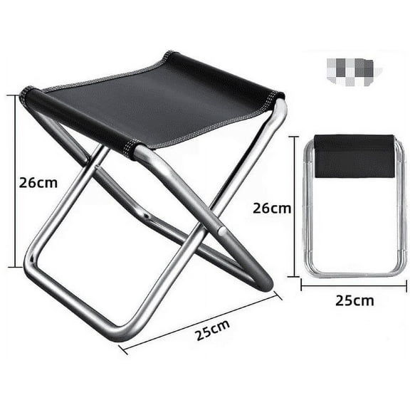 Ultra-Lightweight Compact Folding Stool Durable, Portable, and Space-Saving Design for Travel,Camping, Fishing
