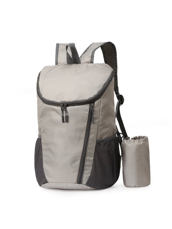 Ultra Lightweight Foldable Backpack for Travel, Packable Daypack, Water-Resistant Nylon Hiking Bag for Camping, Gym and Daily Use