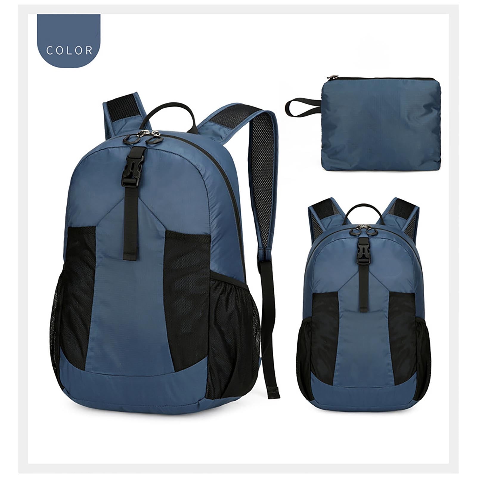 Ultra lightweight compact backpack Navy Ultra Lightweight Hiking Backpack 20L Packable Water  main image 4