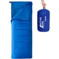 thumbnail image 1 of Ultra Lightweight Sleeping Bag Indoor & Outdoor - Compact, Ultralight Sleeping Bag for Warm Weather - Camping Sleeping Bags for Warm Weather, Sleepovers, Fishing, Outdoor Camping and Hiking, 1 of 8