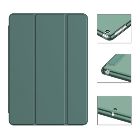 Ultra Lightweight Stand Smart Protective Cover with Auto Sleep/Wake Feature for iPad Air 2, Misty Green