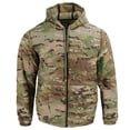 thumbnail image 1 of Ultra Lightweight Summer Woobie Hoodie, Nylon Ripstop Shell, Made in USA, Black, 1 of 1