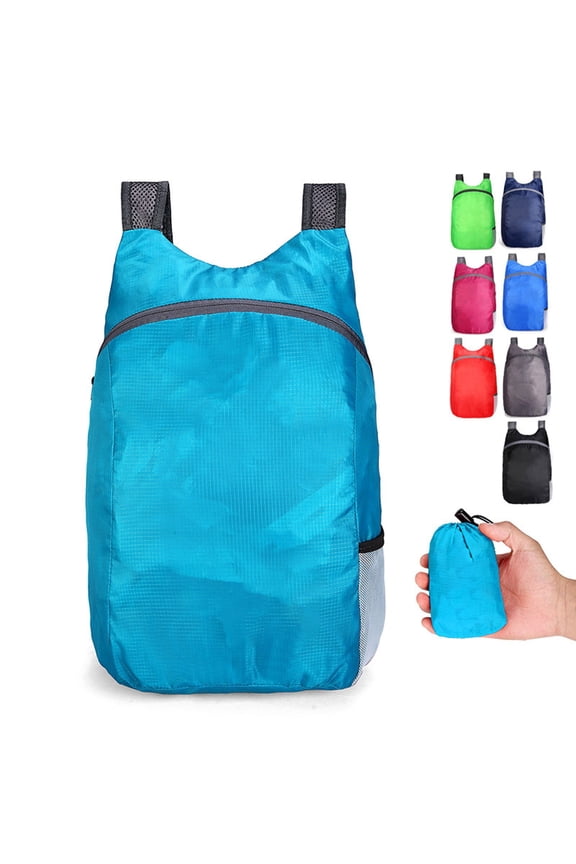 Ultra Lightweight Travel Foldable Backpack,Water Resistant Reusable Hiking Daypack for Camping Outdoor for Women&Men (Gray)