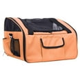 thumbnail image 1 of Ultra-Lock' Collapsible Safety Travel Wire Folding Pet Car Seat Carrier, 1 of 1