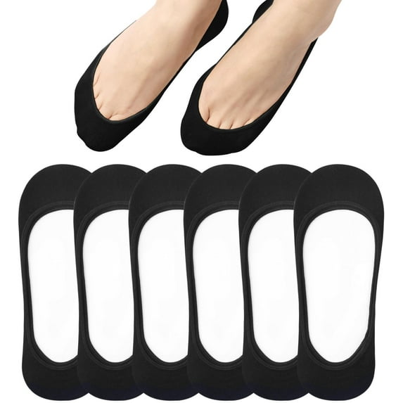 Ultra Low Cut Liner Socks Women No Show Non Slip Hidden Invisible for Flats Boat Summer