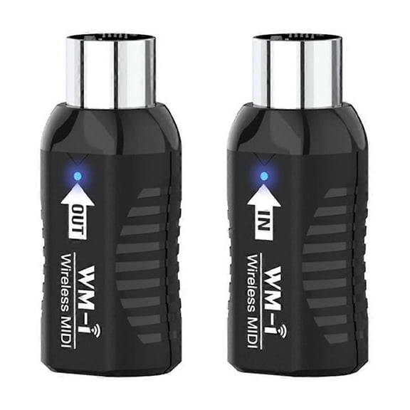 Ultra Low Latency Wireless MIDI System for Electric Guitar - Mini MIDI Wireless Transmission System Guitar Connectivity