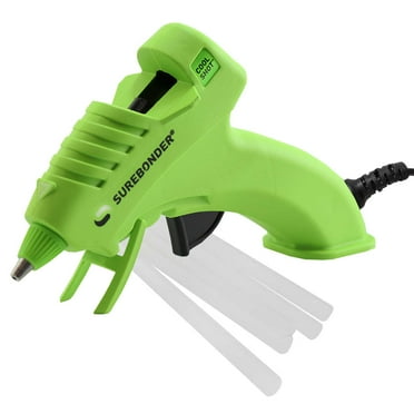 Ultra Low Temperature Cool Shot Mini Glue Gun with 12 Glue Sticks (Plus Series KD-160FKITW)