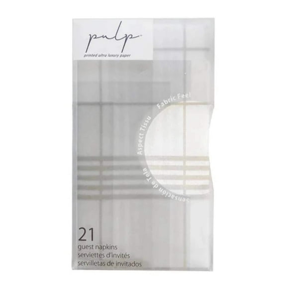 Ultra Luxury Fabric Like Paper Napkins Tan