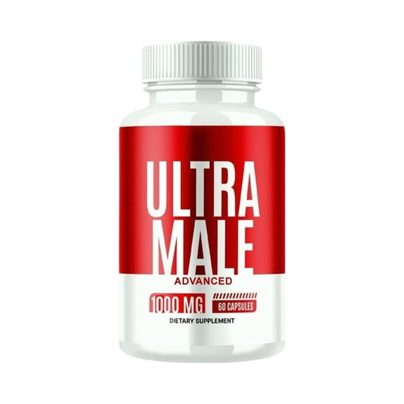 Ultra Male Pills, Ultra Male Supplement Advanced Formula - 60 Capsules