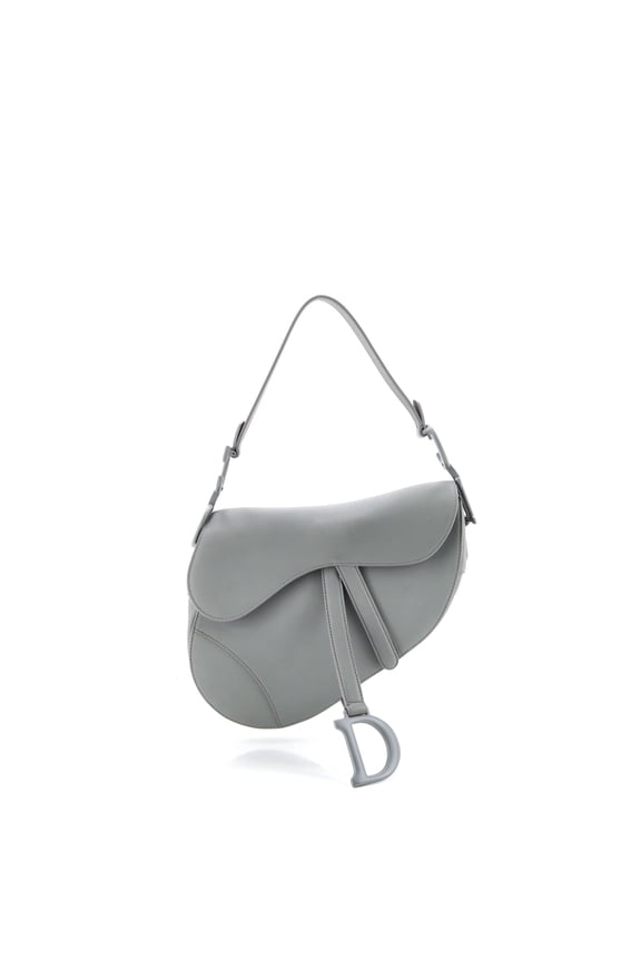 Ultra Matte Saddle Handbag Leather Medium By Rebag