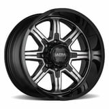 Ultra Menace 20x9 +18et Gloss Black Diamond Cut Wheel Fits Ford F150 ...