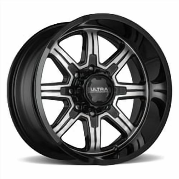 Ultra Menace 20x9 +18et Gloss Black Diamond Cut Wheel Fits Ford F150 ...