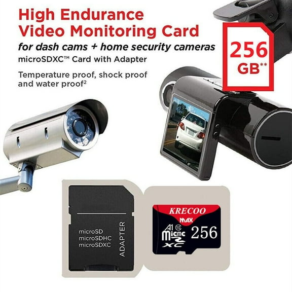 Ultra Micro SD Memory Card 256GB 128GB Class10 U3 Flash TF Card for Dash Cam Lot