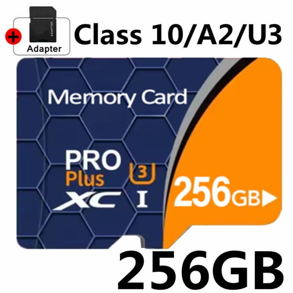Ultra Micro SD Memory Card 256GB Class10 U3 Flash TF Card for Dash Cam Lot