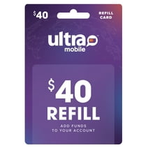 Ultra Mobile Prepaid Wireless $40 e-Pin Top Up (Email Delivery)