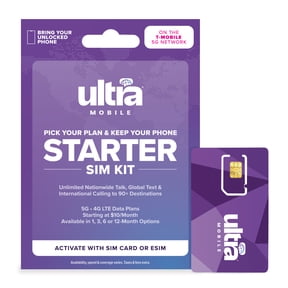 Ultra Mobile Starter SIM Kit