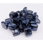 Ultra Modern 1" Lavender Fire Glass Cube 10lbs