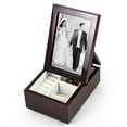 thumbnail image 1 of Ultra Modern Fold-Up 6 X 4 Photo Frame Musical Jewelry Box - Once Upon A December, 1 of 2