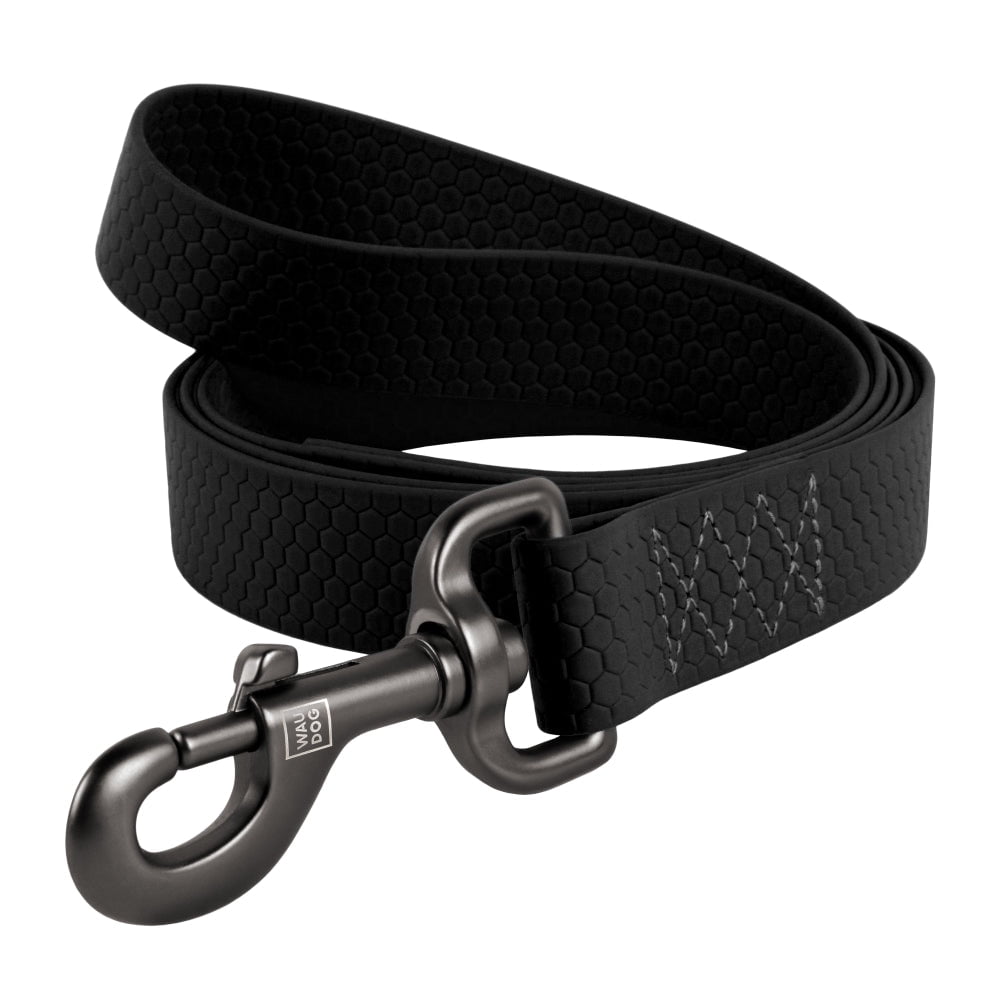 Ultra-Modern Waterproof Dog Leash | Anti-Slip Dog Leash for Large, Small and Medium Dogs | Strong and Durable Leash with Water & Dirt-Resistant | Great for Hiking, Training and Swimming - Black