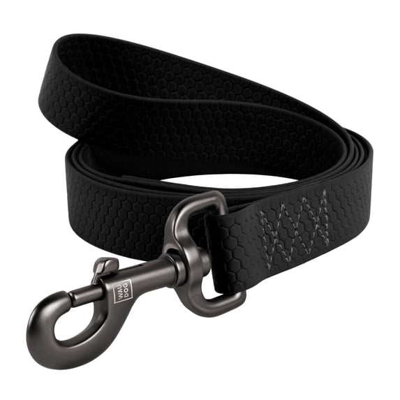 Ultra-Modern Waterproof Dog Leash | Anti-Slip Dog Leash for Large, Small and Medium Dogs | Strong and Durable Leash with Water & Dirt-Resistant | Great for Hiking, Training and Swimming - Black
