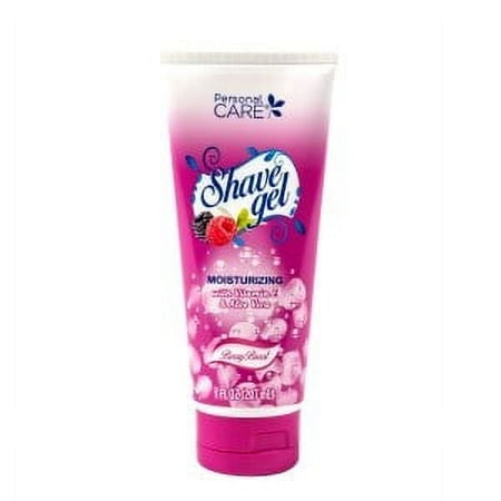 Ultra Moisturizing Shave Gel Women 24 Hours of Skin Softening Moisture Berry Blast Scent Vitamin E And Aloe Vera 7 oz