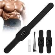 Ultra Muscle Fitness AB Belt, Adjustable Toning Belt, 12 Modes & 19 Intensity Levels, Core Muscle Firming & Strengthening Workout Equipment for Abs, Arms, Legs Black