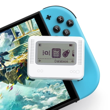 Ultra NFC Tag Emulator for Nintendo Switch, Wii U & 3DS - Game Data Writer with 4000+ Saves, 70+ Game Support, Unlimited Scans, 1.2" LCD, USB-C, Gift for Man Father's Day