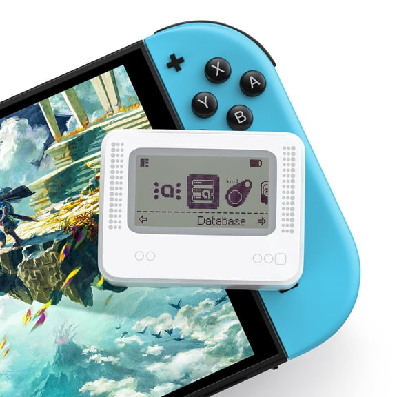 Ultra NFC Tag Emulator for Nintendo Switch, Wii U & 3DS - Game Data Writer with 4000+ Saves, 70+ Game Support, Unlimited Scans, 1.2" LCD, USB-C, Gift for Man Father's Day