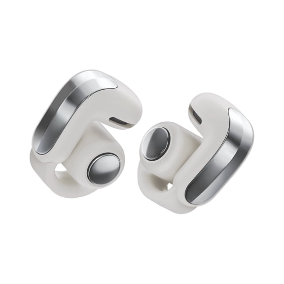 Bose Ultra Open Earbuds 2nd Gen, Wireless Bluetooth Open-Ear Earbuds, White Smoke