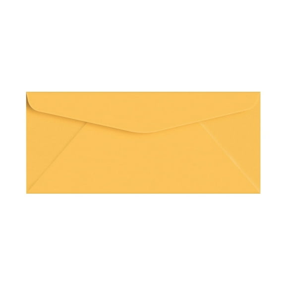 Ultra Orange Bright Color #10 Envelopes - Great for Mailing Letters, Business Memos, Invitations, Invoices, Bills | 4 1/8" x 9 1/2" | 50 Envelopes